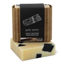 HEMLOCK PARK ORGANIC SHEA BUTTER SOAPS / PALO SANTO 5OZ